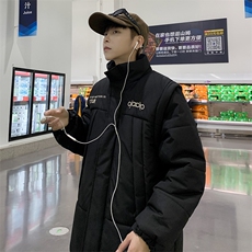 秋冬季工装加厚外套设计感小众袖子可拆卸两穿棉服马甲W6537-P95，男装棉衣，星座512-2