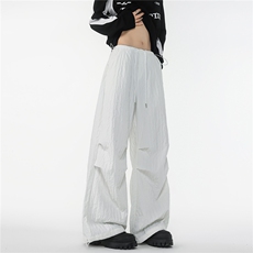 8XL-M新款速干肌理感直筒工装裤男宽松早秋休闲裤阔腿裤K9172P68，男装工装外套，电商D206-1