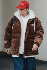 冬季青少年假两件棉衣外套加绒加厚休闲棉服男女8117-P140控价188，男装棉衣，电商A441-1