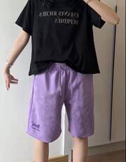 现货！百搭麂皮短裤抖音得物可送样-EX50685，男装牛仔裤，电商A061