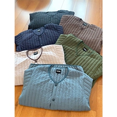网图高品冬季轻薄保暖复古条纹绗缝棉衣棉服情侣男女A1092-P78，男装棉衣，星座1505