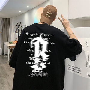 220克美式短袖t恤T2251图片