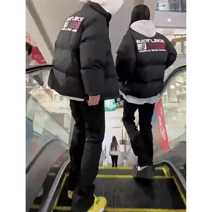 美式ins高街hiphop新款弹力修身直筒工装休闲裤货号K694P60图片