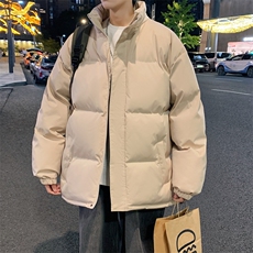 光板二开男士立领棉衣潮流休闲棉服棉袄大码外套A266-MY2501-P56，男装棉衣，电商A266