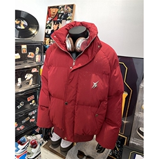 405A美式高街个性金属设计印花满天星棉服MY24912-特批85控158，男装棉衣，星座405A
