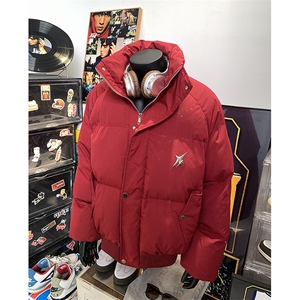 405A 美式高街个性金属设计印花满天星棉服  MY24912-特批85控158图片