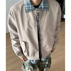 假两件棒球服外套男女春秋季小众设计感美式高街夹克J865，男装夹克，星座1116A（原606A-3）