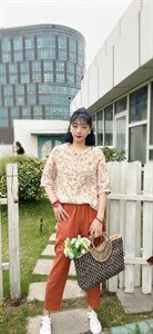 纯苎连衣裙小衫裤子裙子衬衣 时尚风 风淑女风休闲风,女装连衣裙,川哲