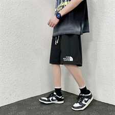 HD74232-P22华夫格短裤男大码宽松五分裤男直筒中裤，男装休闲裤，电商A040