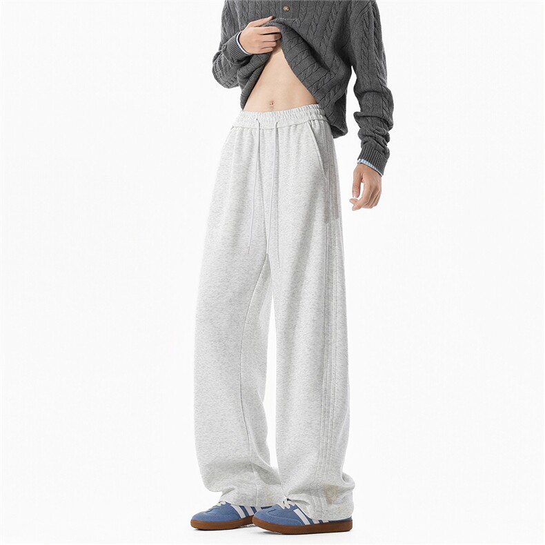 62棉华棉2025无影墙秋冬弯刀裤男士卫裤运动裤K071-特P35，男装休闲裤，电商042