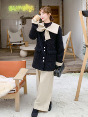 2025年冬季小香风90羽绒服210-6395-P255-K378中长款，女装羽绒服，浙宝210（原浙宝191）