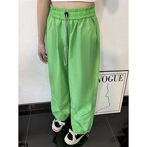 B221 多巴胺美式街头hiphop休闲情侣彩色伞兵裤 LK23119-P55 控78图片