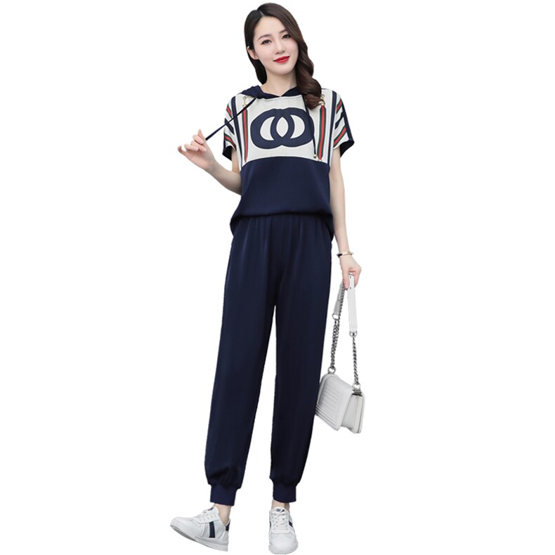 现货！！！2022年夏装新款时尚气质两件套套装,女装套装/套裙,奕薇雅