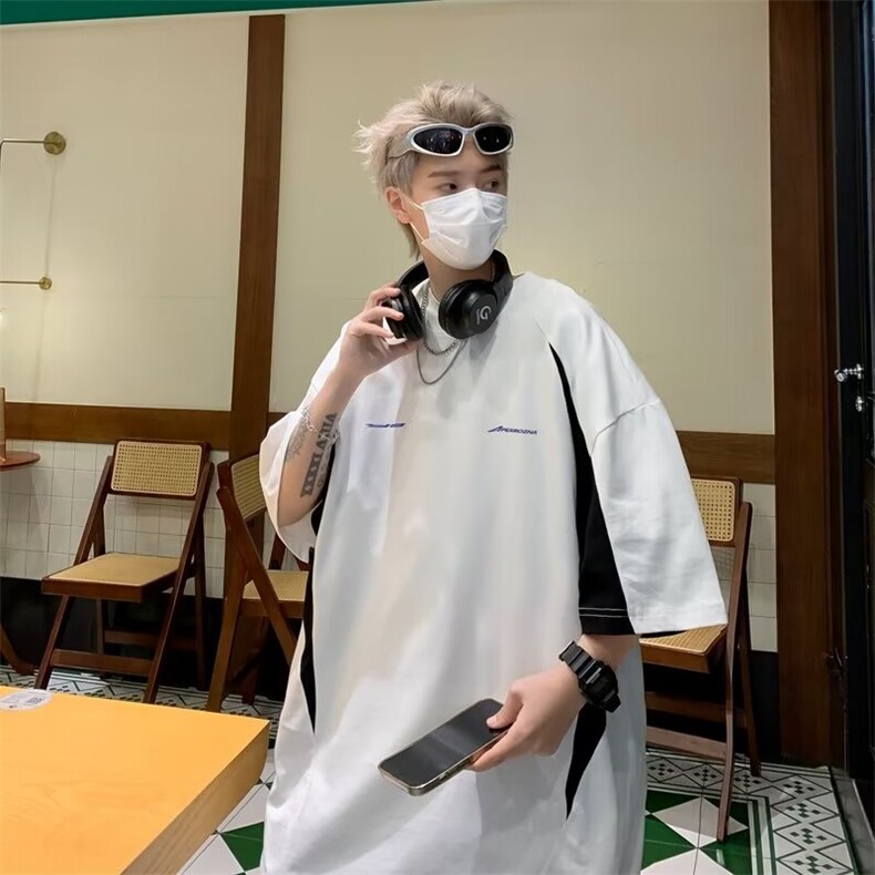 特批高质量精梭棉宽松大码短袖T恤T135p36,男装T恤,星座1013