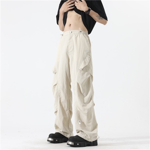 现货休闲裤 美式男女同款冲锋裤夏季机能裤工装裤1118-1-Q202-P38，男装工装外套，星座1118-1