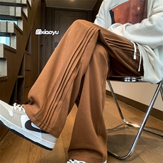 XZ616秋季新款卫裤折皱设计感休闲裤TY953M-5XLP45控58，男装休闲裤，星座512A（原616）