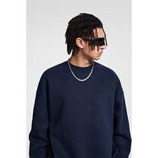 抖音得物高品质二开25秋冬装重磅全棉美式宽松圆领纯色卫衣HM11，男装卫衣，电商A486
