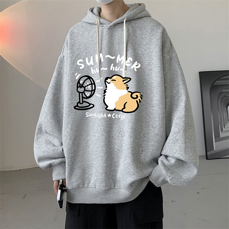 连帽卫衣男大码胖子帽衫大号运动服WY2420-P35,男装卫衣,电商A040