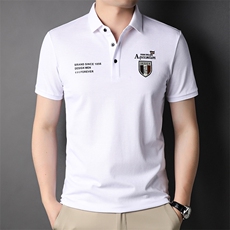 POLO衫男上衣半袖男装衣服男士体恤衫T恤潮牌休闲翻领爸爸短袖男，男装T恤，电商B212（原钱塘6029）