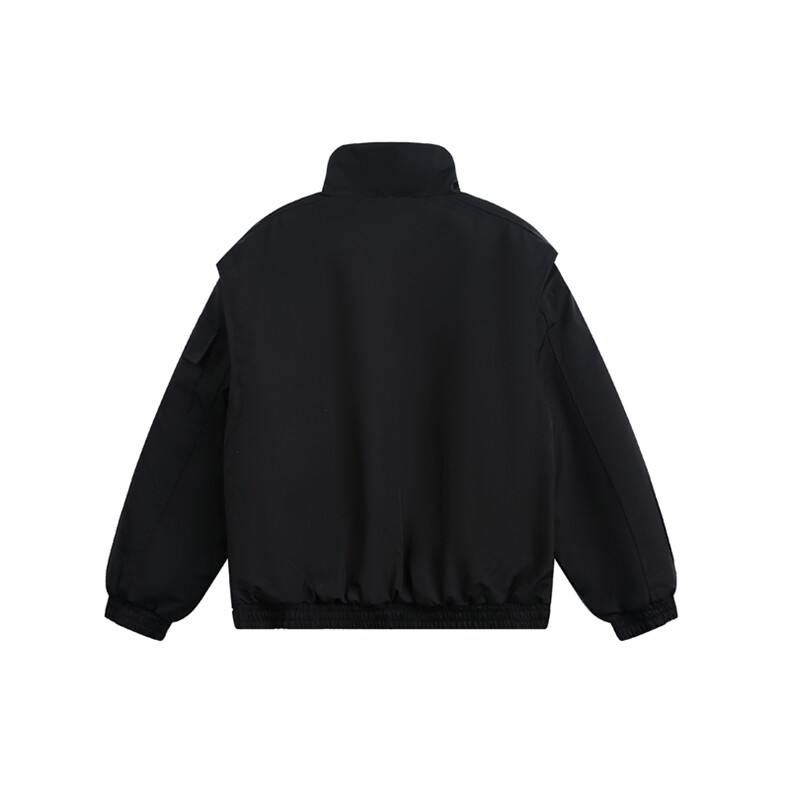 W85129特P90控158工装立体口袋宽肩立领加厚棉衣棉服男,男装棉衣,电商B205