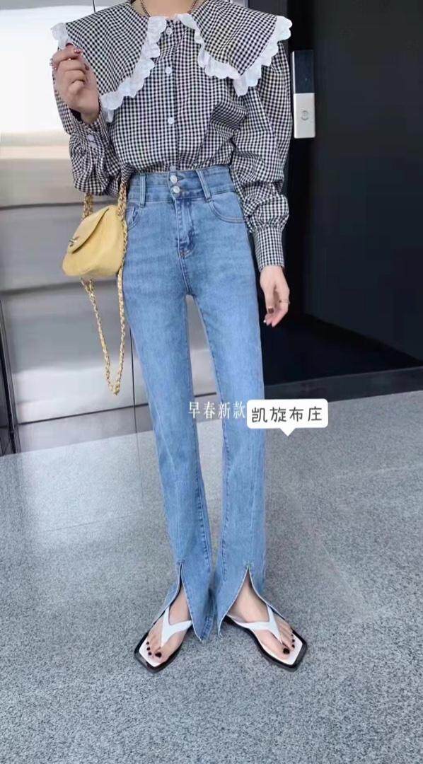 夏季新款牛仔裤，女装牛仔裤，凯旋布庄