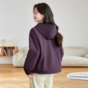 现货！2025年冬季新款加绒加厚棉衣外套女棉服图片