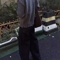 春秋薄款精纺羊毛针织衫长袖毛衣宽松半高领打底衫纯色内搭上衣，男装T恤，星座218-8