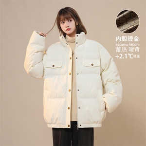 2025韩版西海岸oversize港风中性羽绒棉服重磅A170-M872-TP60图片