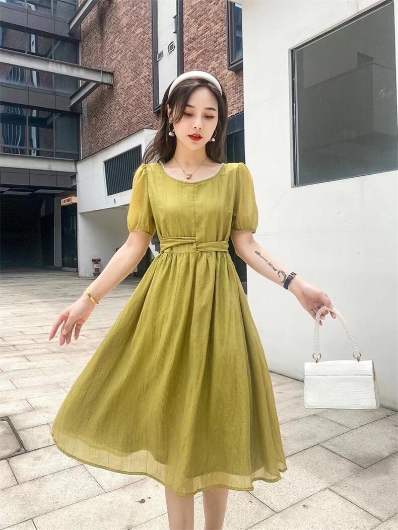 夏季新款连衣裙现货，女装连衣裙，MZ 慕姿