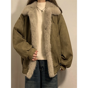 主推冬季新款宽松/座山雕加厚外套潮加厚棉衣XZ102B-1M803-P125图片