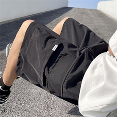 高街工装短裤男夏季潮牌多口袋宽松直筒运动休闲五分裤D5018-p28，男装牛仔裤，星座1008-1