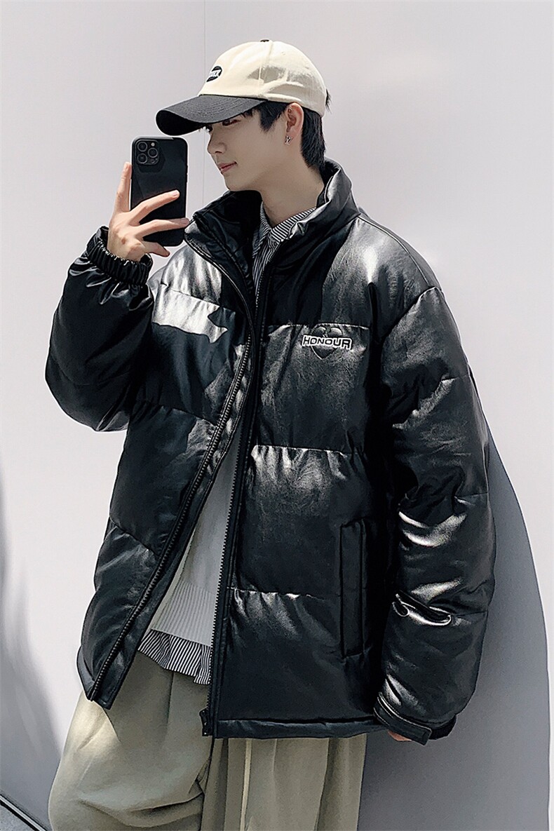 冬季青少年加绒加厚棉服宽松刺绣棉衣外套男士8873-P115控价148,男装棉衣,电商A441-1