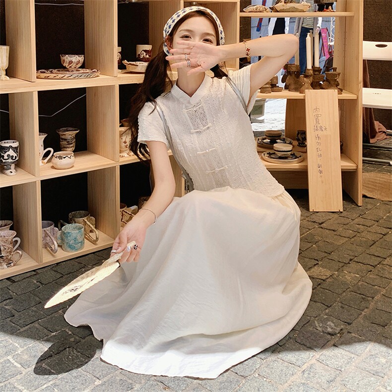 2024年夏季新中式套装裙-款号9921-P155-K228,女装套装/套裙,浙宝305