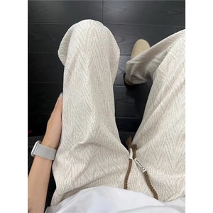 简约潮流新款时尚日系流行百搭气质休闲裤X445-P45图片
