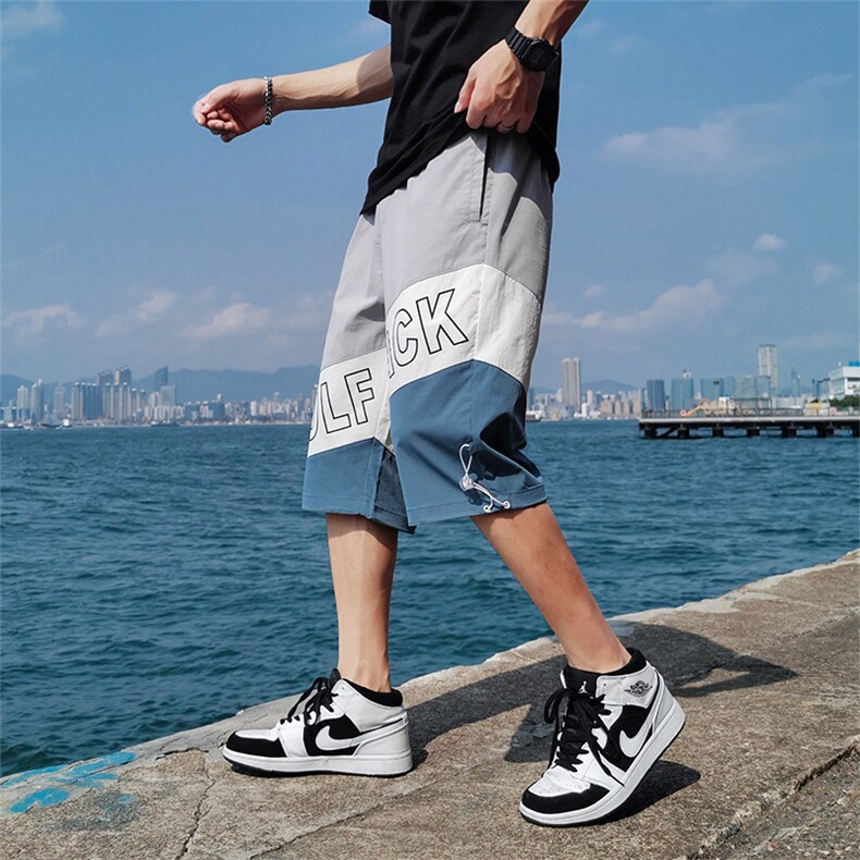 短裤男五分裤夏季休闲宽松七分裤男士大裤衩DS-C305A图片