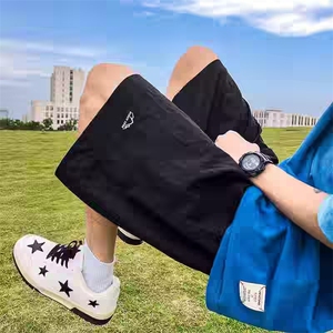 2025新款短裤男孩初中学生休闲运动裤男装潮流速干五分裤XD1106图片