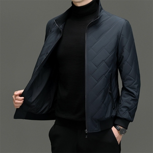 CSMF892366钱塘2020-2冬季厚款商务休闲简约中年男士棉衣P130图片