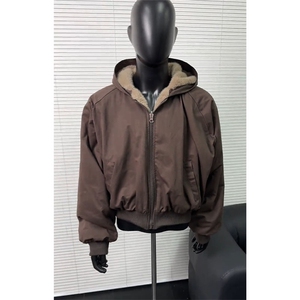 两面穿现货重磅短款座山雕棉衣男女双面穿毛毛绒棉服加厚外套图片