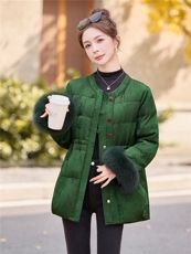 现货，2025年冬季中长款羽绒真狐狸毛时尚气质潮新款90羽绒服，女装羽绒服，兰菲阁