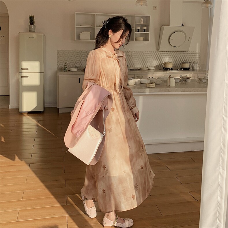 现货主推马甲连衣裙两件套210-786-P145-K2182025年秋季，女装套装/套裙，浙宝210（原浙宝191）