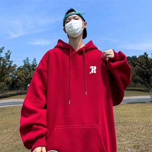 抖音得物供货 可提供视频 秋冬重磅美式宽松连帽卫衣DL2318图片