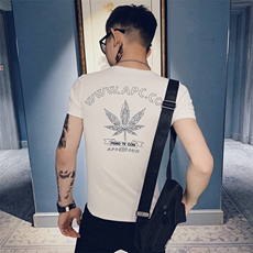 312A-T10-P35新款社会小伙短袖T恤修身潮流男士半袖体恤A，男装T恤，星座312A-5
