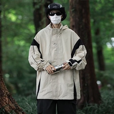 可拆卸连帽冲锋衣外套XZ196P70，男装夹克，星座1116-2
