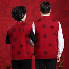 2025年秋季时尚百搭通勤简约休闲中老年款马甲，女装马甲，衣恋羊绒