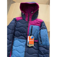 高品轻量户外保暖撞色连帽男女防水吐司棉服棉衣外套A1187-P138，男装棉衣，星座1505