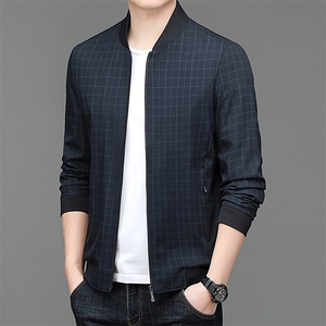 DW23004春季新款2023年男士休闲长袖简约青年夹克商务外套P65图片