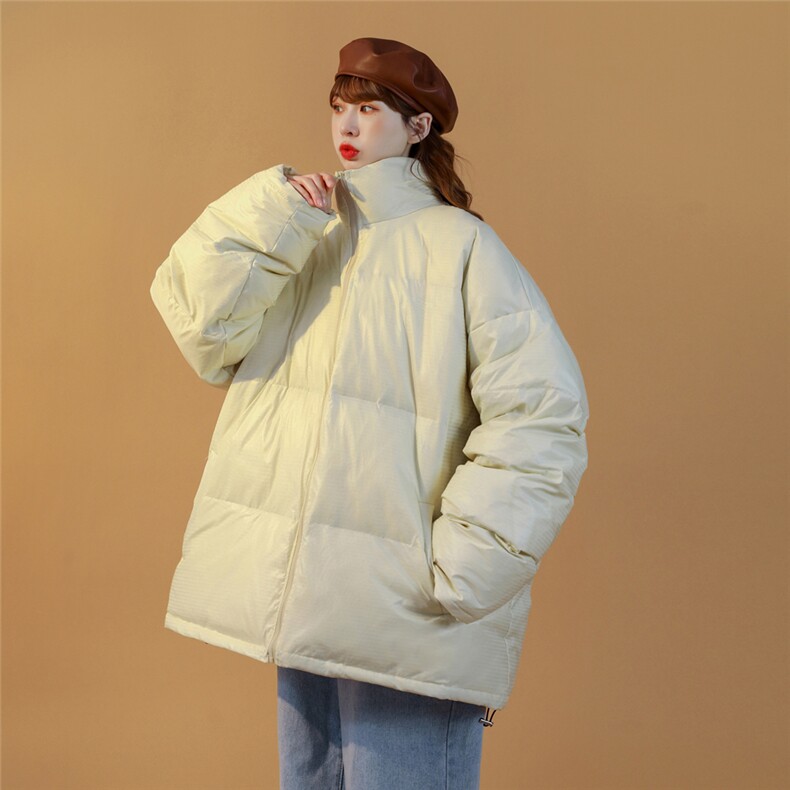 YR208-P175  达标50绒过羽绒服基础款大字母印花控215图片
