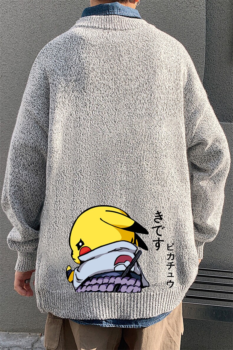 M19036-P45加绒款-P65加厚加绒毛衣男大码毛线衣男针织衫男线衫,男装针织衫/毛衣,电商A040