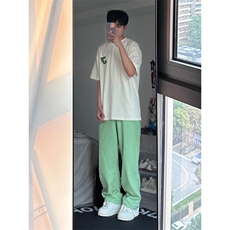 24年春夏季水洗高街vibe直筒宽松阔腿五色牛仔裤NZ2310-P55控78，男装牛仔裤，星座1002-1