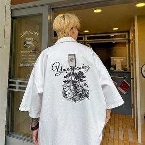 量大优  供视频 冰丝短袖衬衫男 DS193-特P 25图片